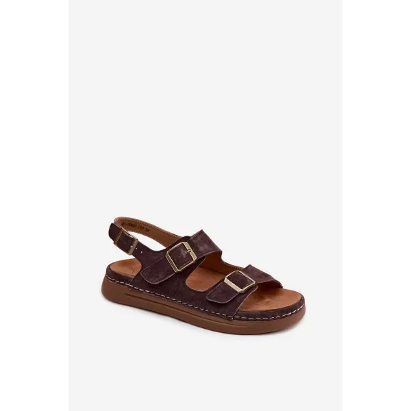  Dámske sandále VINCEZA 79620 CHOCOLATE 
