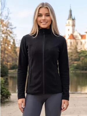 Dámska fleecová mikina ALPINE PRO SIUSA 4 BLACK