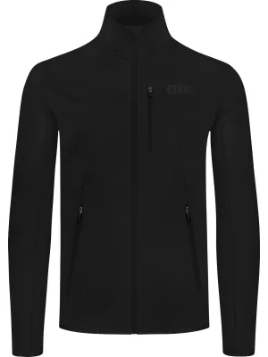 Pánska powerfleece mikina NORDBLANC MORASS NBSFM8335 ČIERNA