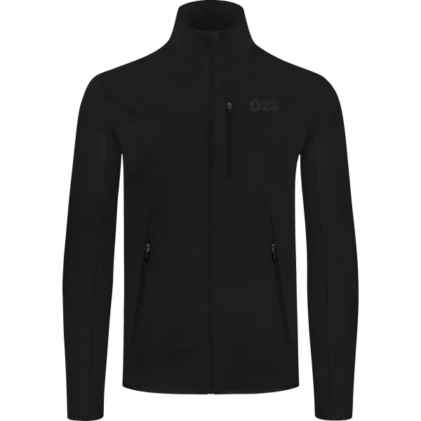  Pánska powerfleece mikina NORDBLANC MORASS NBSFM8335 ČIERNA 