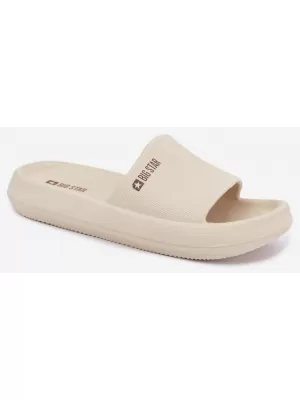 Dámske šľapky BIG STAR SHOES UU274087 ODTIENE HNEDEJ A BÉŽOVEJ