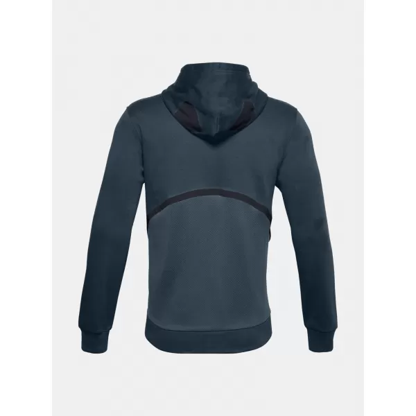  Pánska mikina UNDER ARMOUR RIVAL FLEECE AMP FZ HD 1357113-467 MODRÁ 