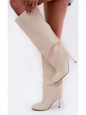 Dámske čižmy BOTO C-374 BEIGE