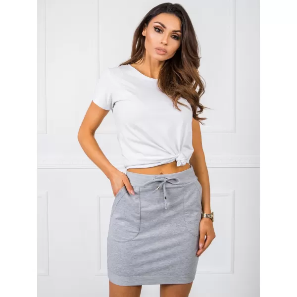  Dámska sukňa BASIC FEEL GOOD RV-SD-3726-1.06 GRAY 