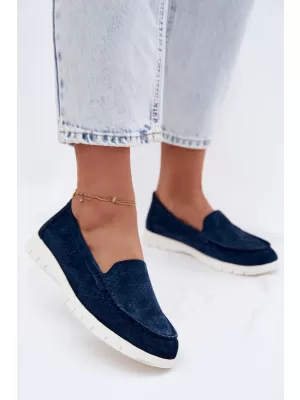 Dámske mokasíny VINCEZA 95360 BLUE