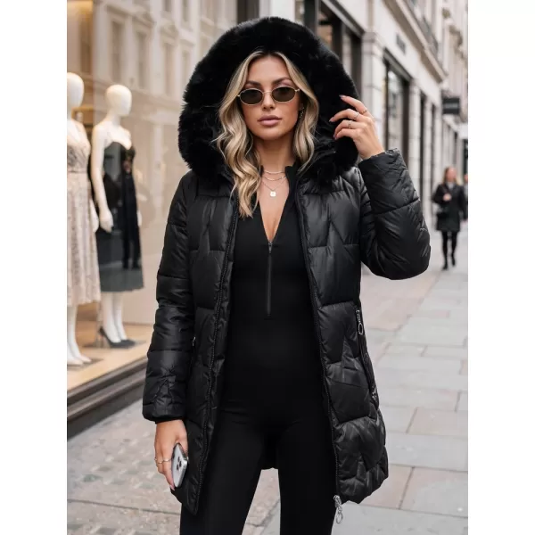  Dámska bunda DSTREET TY5738 ČIERNA 