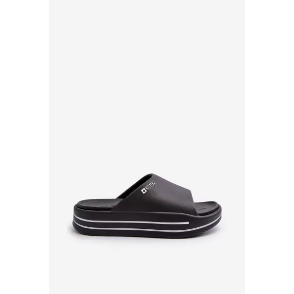  Dámske šľapky BIG STAR SHOES NN274A037 BLACK 