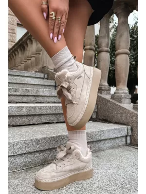 Dámske snehule BIG STAR SHOES UU274187 BEIGE