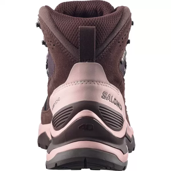  Dámske topánky SALOMON QUEST ECHO GORE TEX L47968500 BLACK COFFEE/SHADOW GRAY/BLACK 