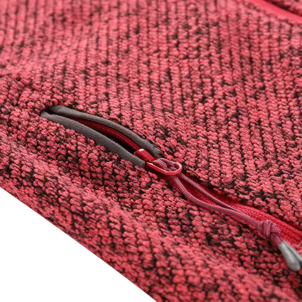  Detský hrejivý sveter ALPINE PRO ZEGO 3 RASPBERRY 