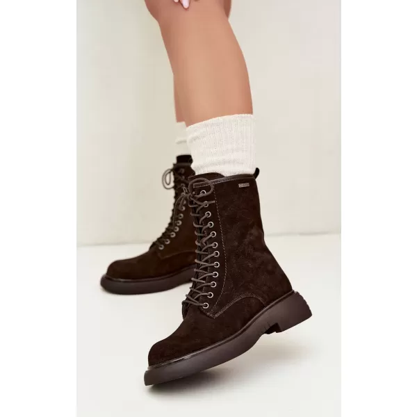  Dámske topánky BIG STAR SHOES UU274612 BROWN/BEIGE 