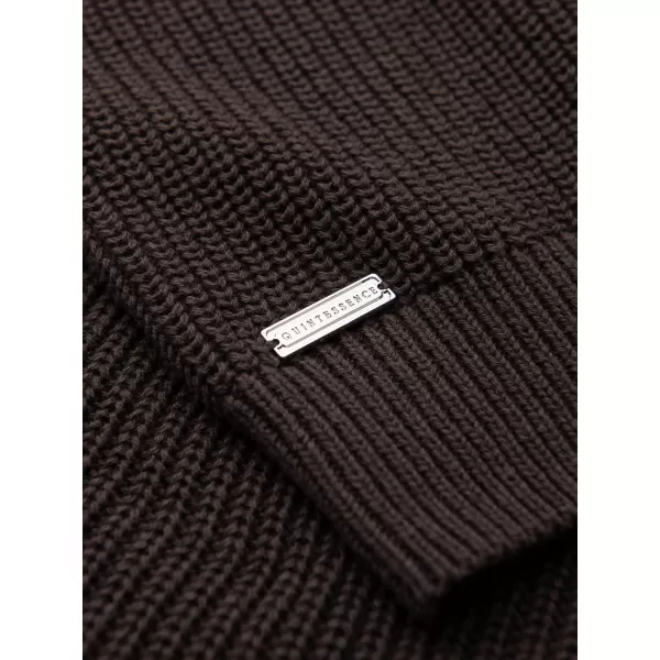  Pánsky rolák OMBRE OM-SWTN-0189 DARK BROWN 