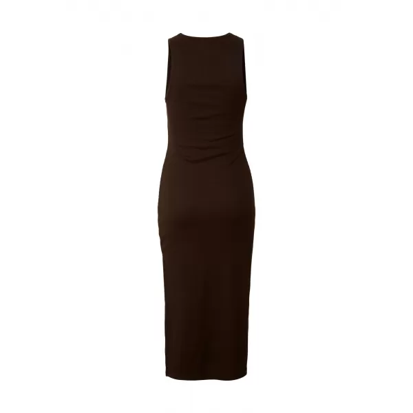  Dámske šaty URBAN CLASSICS TB8276 BROWN 
