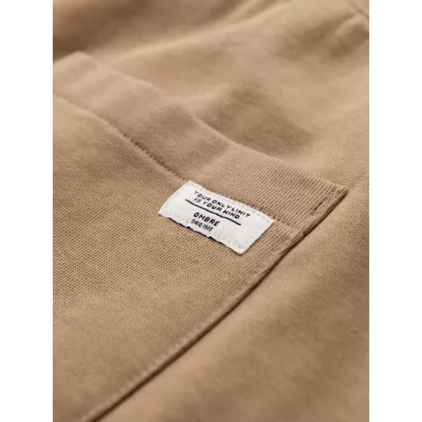  Pánske tepláky OMBRE OM-PABS-0304 BROWN 