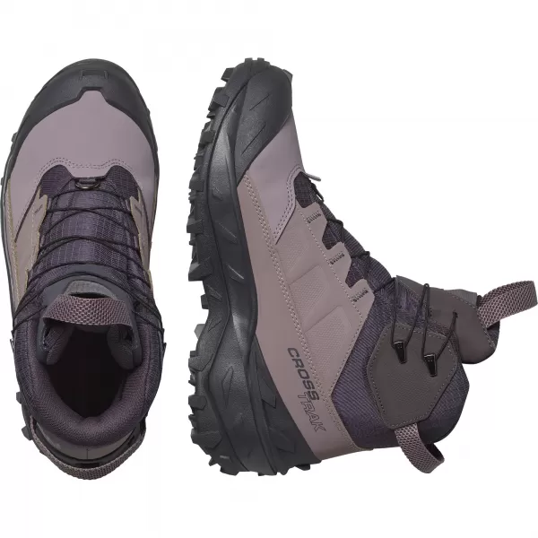 Dámske topánky SALOMON CROSSTRAK POWDER WATERPROOF L47569900 NINE IRON/SHARK/PHANTOM 
