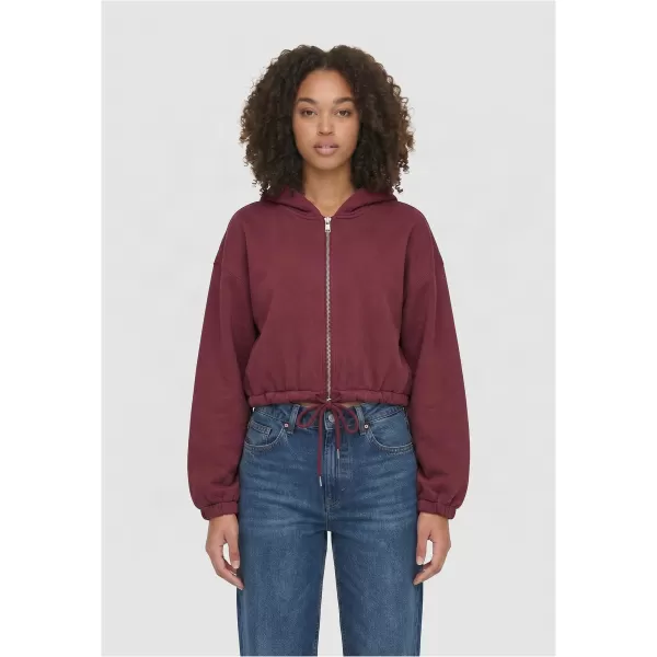  Dámska mikina URBAN CLASSICS TB8635-00606 BURGUNDY 