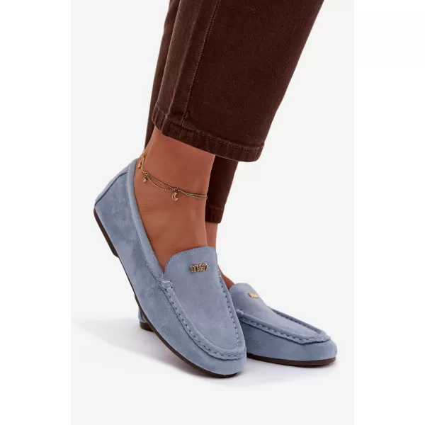  Dámske mokasíny BOTO QQ-273 BLUE 