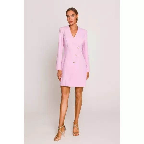  Dámske šaty MOE M793 CANDY PINK 