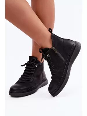 Dámske členkové topánky ARTIKER 59C1121 BLACK