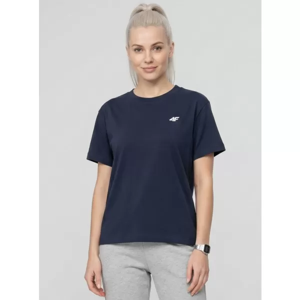  Dámske tričko 4F WMM00TTSHF3310 NAVY 