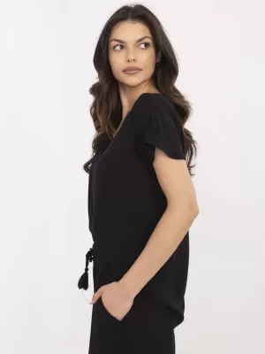 Dámska blúzka SUBLEVEL D73761M11171B NOIRE