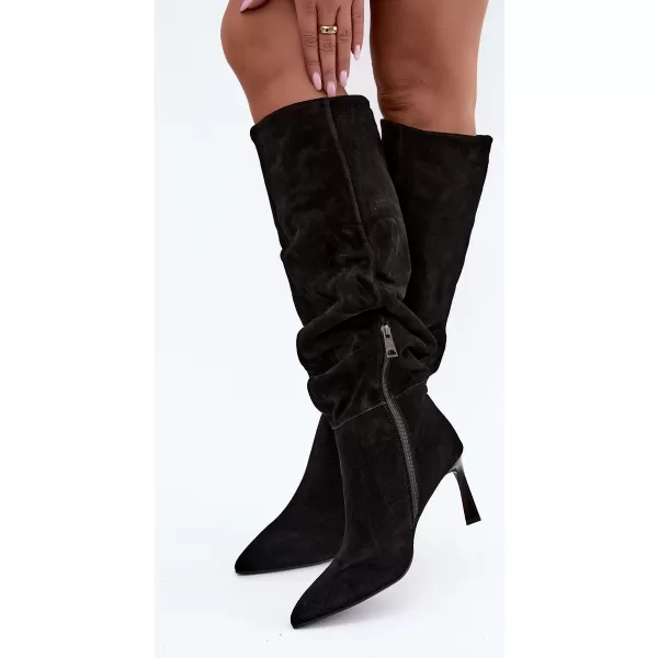  Dámske čižmy VINCEZA 89170 BLACK 