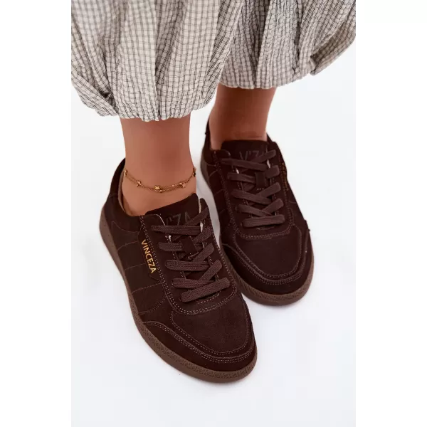  Dámske tenisky VINCEZA 79635 CHOCOLATE 