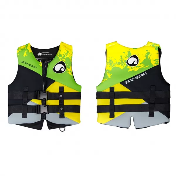  Vesta plávacia SPINERA Youth Neopren 50N GREEN/YELLOW 