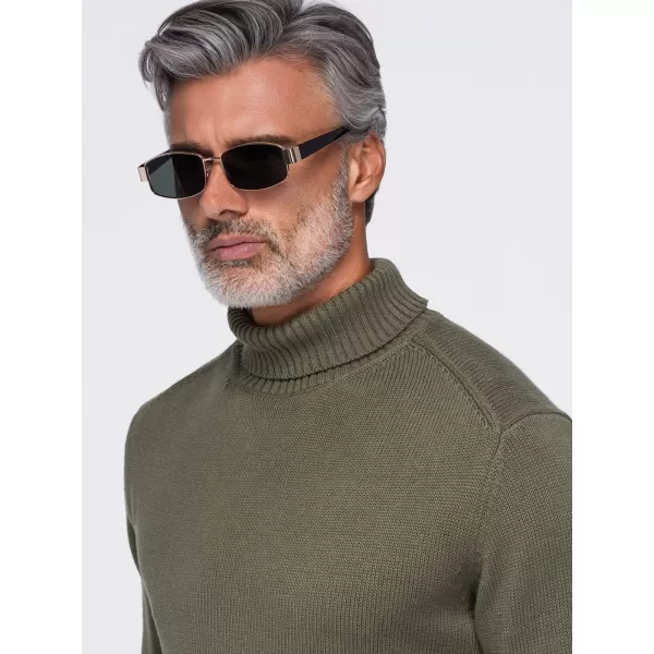  Pánsky rolák OMBRE OM-SWTN-0192 OLIVE 