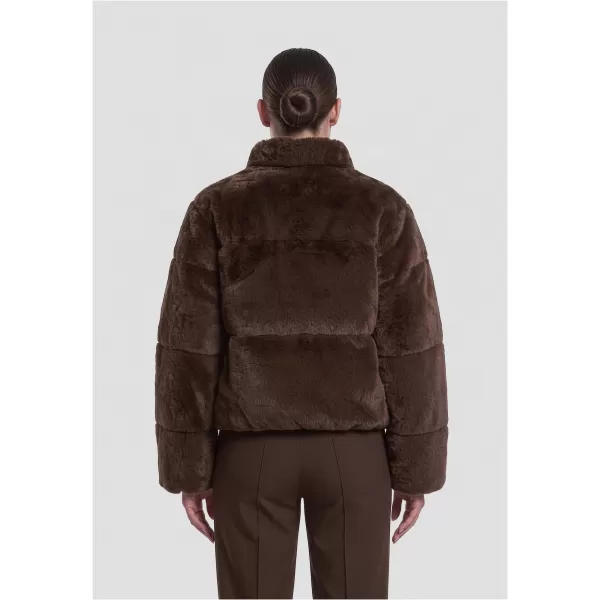  Dámska prešívaná bunda URBAN CLASSICS TB7935-00075 BROWN 