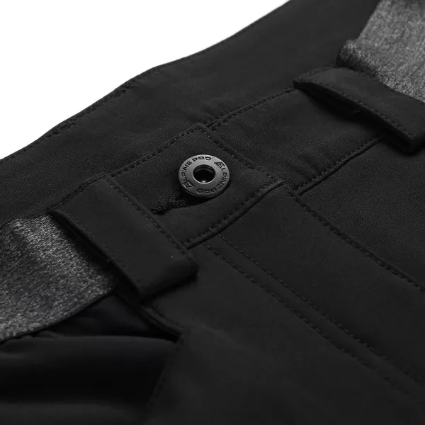  Dámske capri nohavice ALPINE PRO WEDERA 2 BLACK 