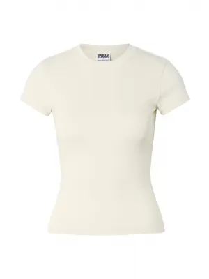 Dámske tričko URBAN CLASSICS TB8569-02903 WHITE SAND