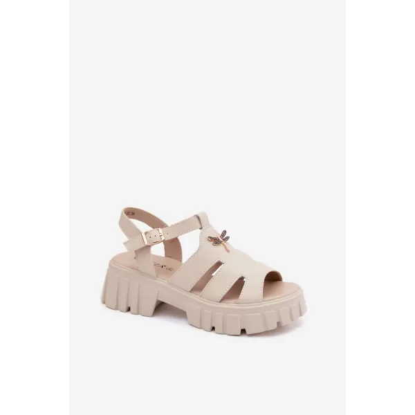  Dámske sandále VINCEZA 79627 BEIGE 