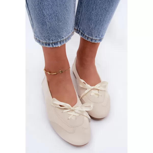  Dámske baleríny BOTO 8531 BEIGE 