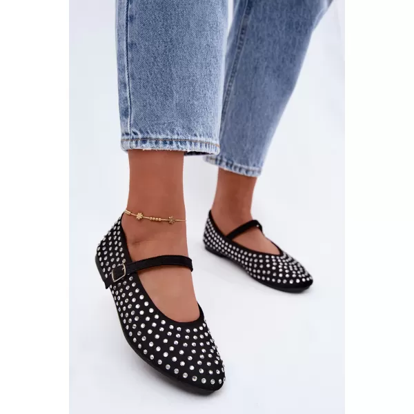  Dámske baleríny BOTO 9748 BLACK 