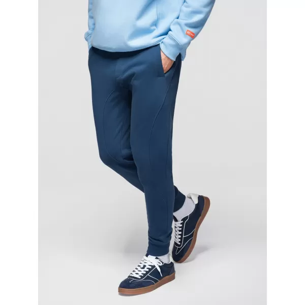  Pánske tepláky OMBRE OM-PABS-0305 NAVY BLUE 