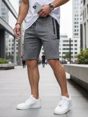 Pánske kraťasy DSTREET SX2255 TMAVO ŠEDÁ