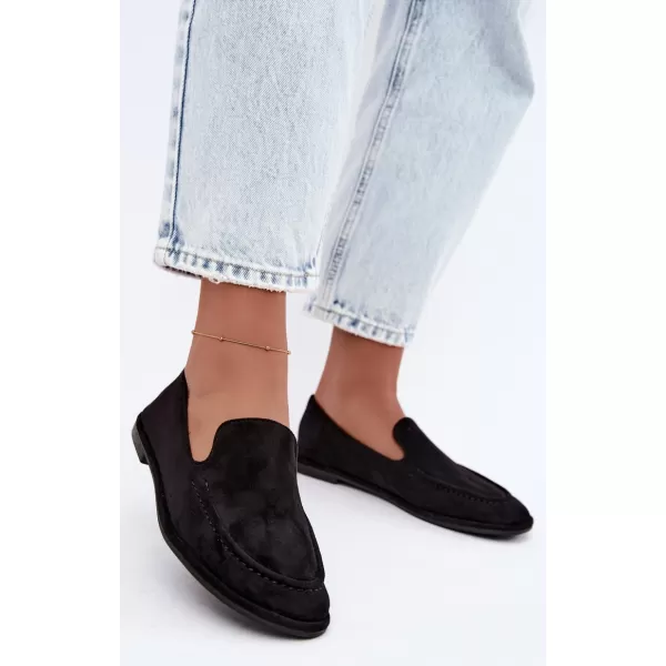  Dámske mokasíny BOTO 9889 BLACK 