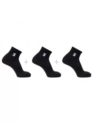 Ponožky SALOMON EVERYDAY LITE QUARTER 3-PACK LC2911700 BLACK
