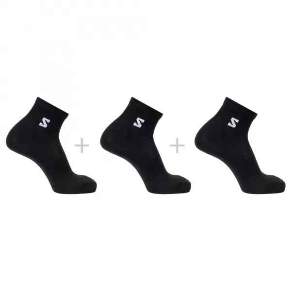  Ponožky SALOMON EVERYDAY LITE QUARTER 3-PACK LC2911700 BLACK 