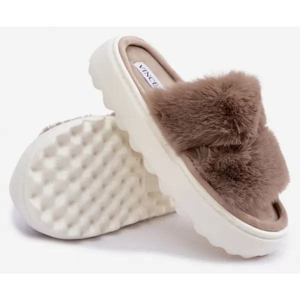  Dámske šľapky VINCEZA 105105 BEIGE 