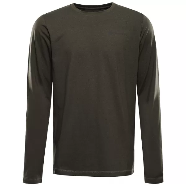  Pánske rýchloschnúce tričko ALPINE PRO LOUS IVY GREEN 