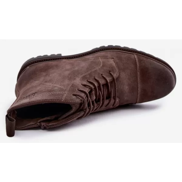  Pánske členkové topánky BIG STAR SHOES UU174220 BLACK 