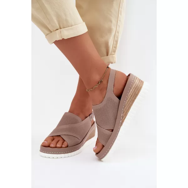 Dámske sandále ARTIKER 58C3146 BEIGE 