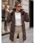 Dámska bunda DSTREET TY5822 HNEDÁ