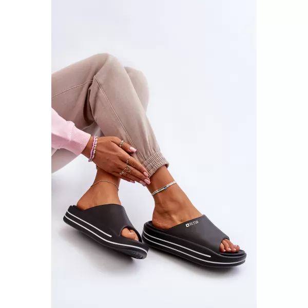  Dámske šľapky BIG STAR SHOES NN274A037 BLACK 