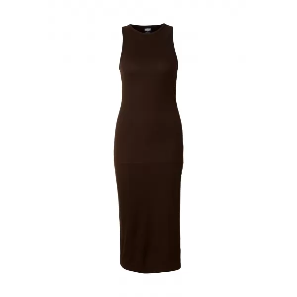  Dámske šaty URBAN CLASSICS TB8276 BROWN 