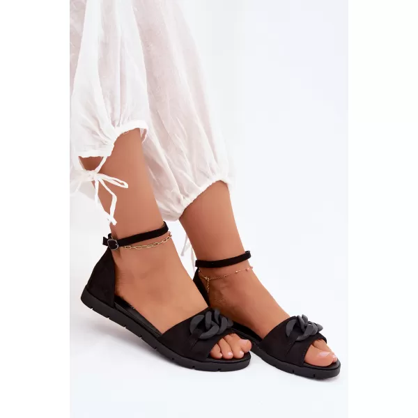  Dámske sandále VINCEZA 17320 BLACK 