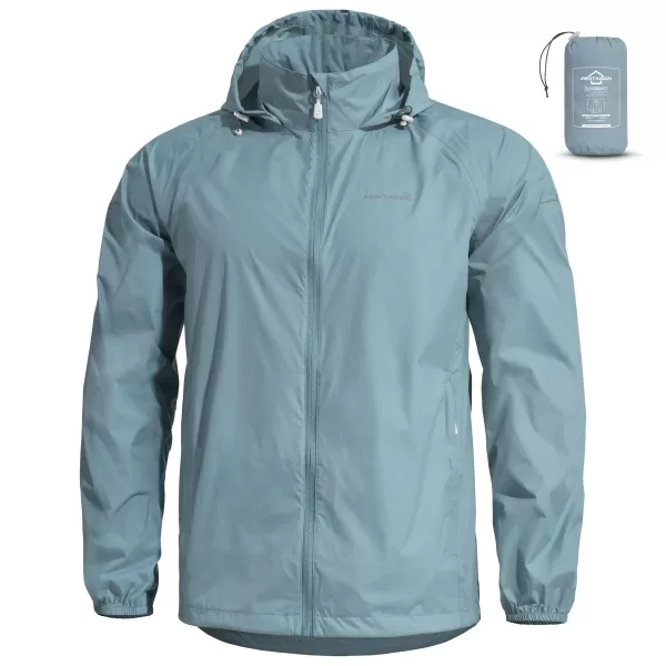  Pánska bunda PENTAGON CLOUDBURST PACKABLE MENS RAIN JACKET K07019 MIDNIGHT BLUE 