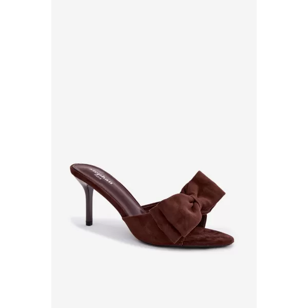  Dámske lodičky BOTO XL-27 COFFEE 